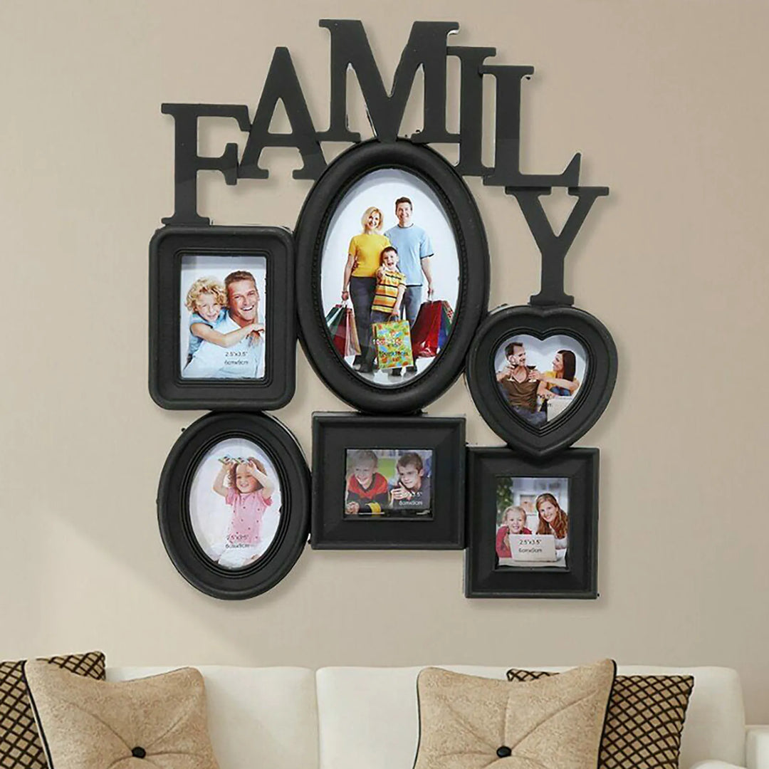 Family Phot Wall Decor Wall Mount Phot Home Room Ornament for Bedroom Living Room Home Decor