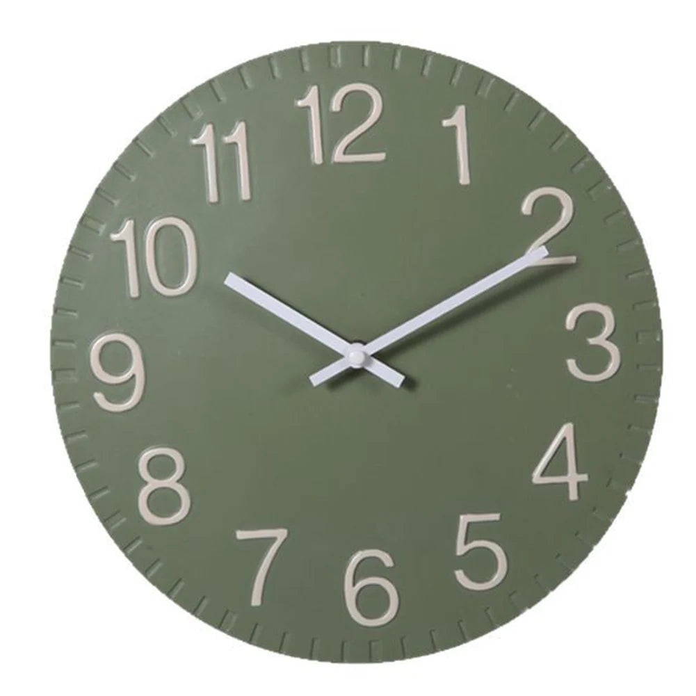 Indoor Decor 12INCH Creative Fashion Clock Artistic Home Decor Clock Clock 3D Effect Clock Artistic Flair Accent