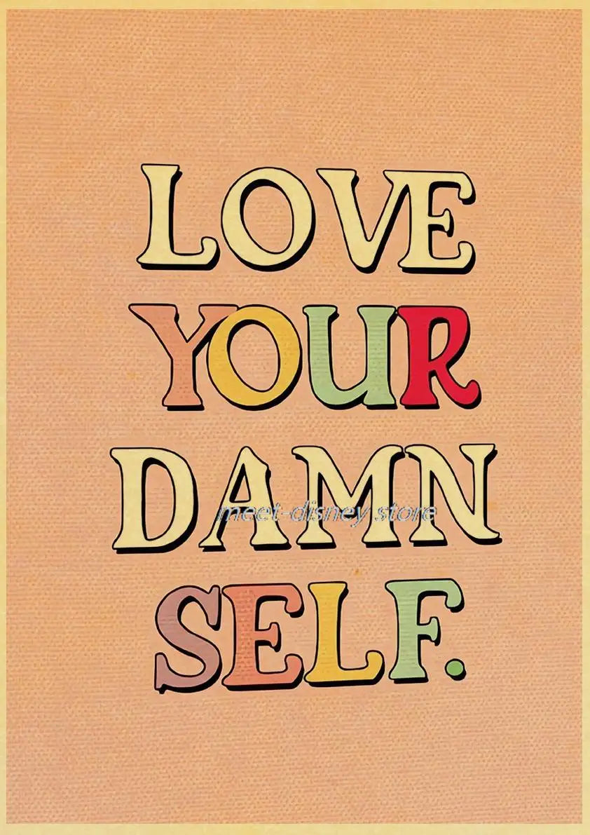 Maximalist Love Is A Way Of Being' Poster Pink Love Nostalgia Wall Art Living Creative Canvas Room Picture Home Painting Decor