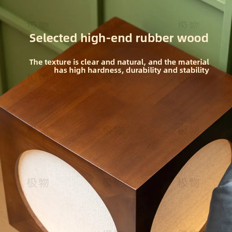 Mid-century Modern End Table, Vintage Floor Lamp with Storage Shelf,  Industrial Coffee Table with Charging Station