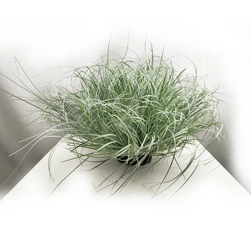 Artificial Onion Grass Green Plant Simulated Fake Plant Indoor Outdoor Grass Minimalist Hotel Decoration Wedding Scene Layout