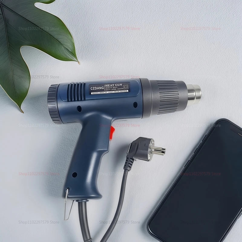 Industrial Heat Gun - Multipurpose Hot Air Dryer for Soldering Shrink Wrapping Paint Removal Crafts and DIY Projects