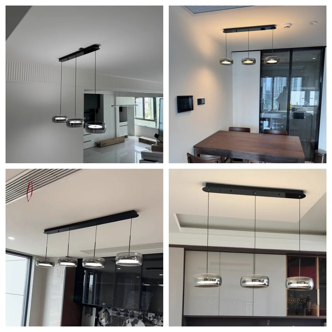 Simple And Modern Led Pendant Lights For Home Decoration Dining Rooms Bedrooms Dining Tables Table Lights Bar Lighting Fixtures