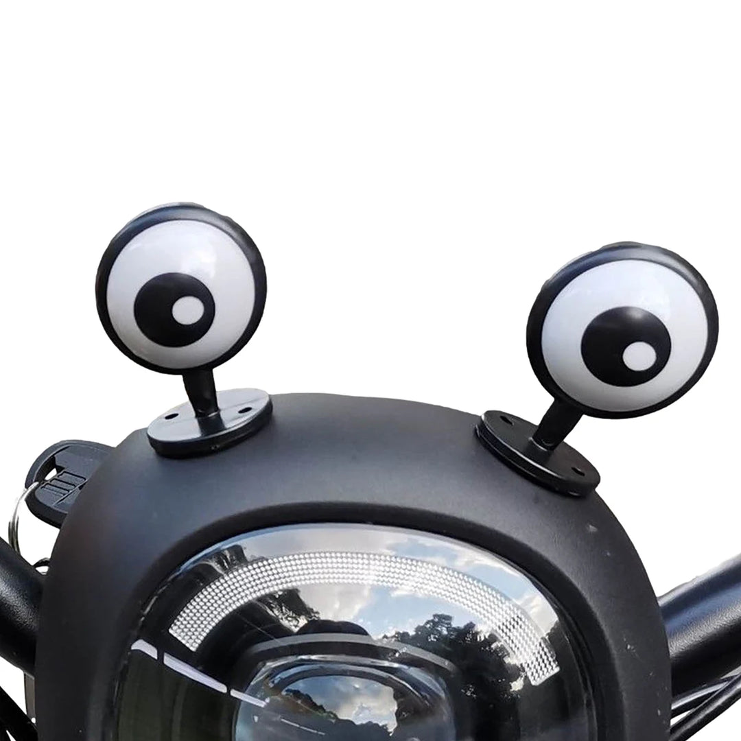Electric Car Eye Personality Decoration Battery Car Locomotive Transformation Decoration Funny Motorcycle Helmets Cute Decor