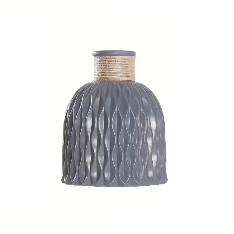 Plastic Flower Vase,Faux Ceramic Vase For Home Decoration Flower Arrangements,Home Decor,Flower Vase,Centerpiece,Table Decor