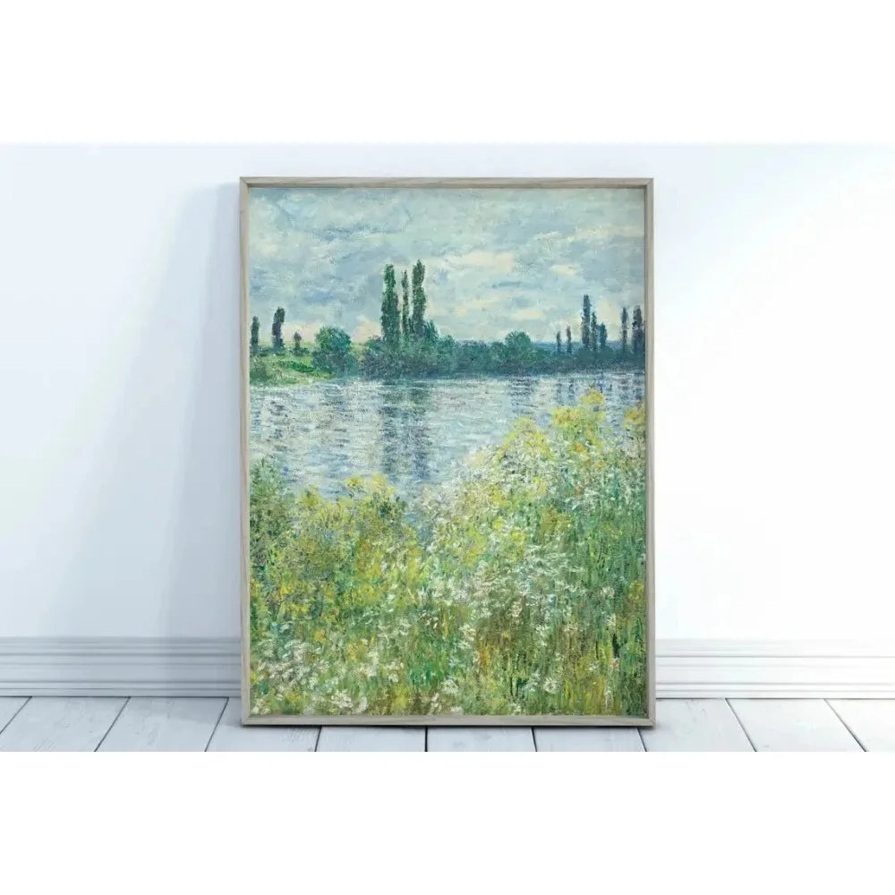Modern Abstract Landscape Wall Art Famous Monet Canvas Painting Nordic Poster Print Picture for Living Room Home Decorative Gift