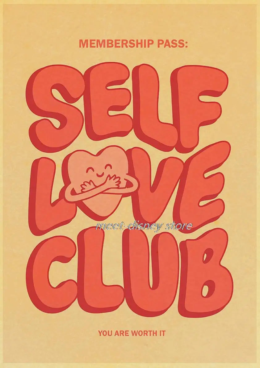 Maximalist Love Is A Way Of Being' Poster Pink Love Nostalgia Wall Art Living Creative Canvas Room Picture Home Painting Decor