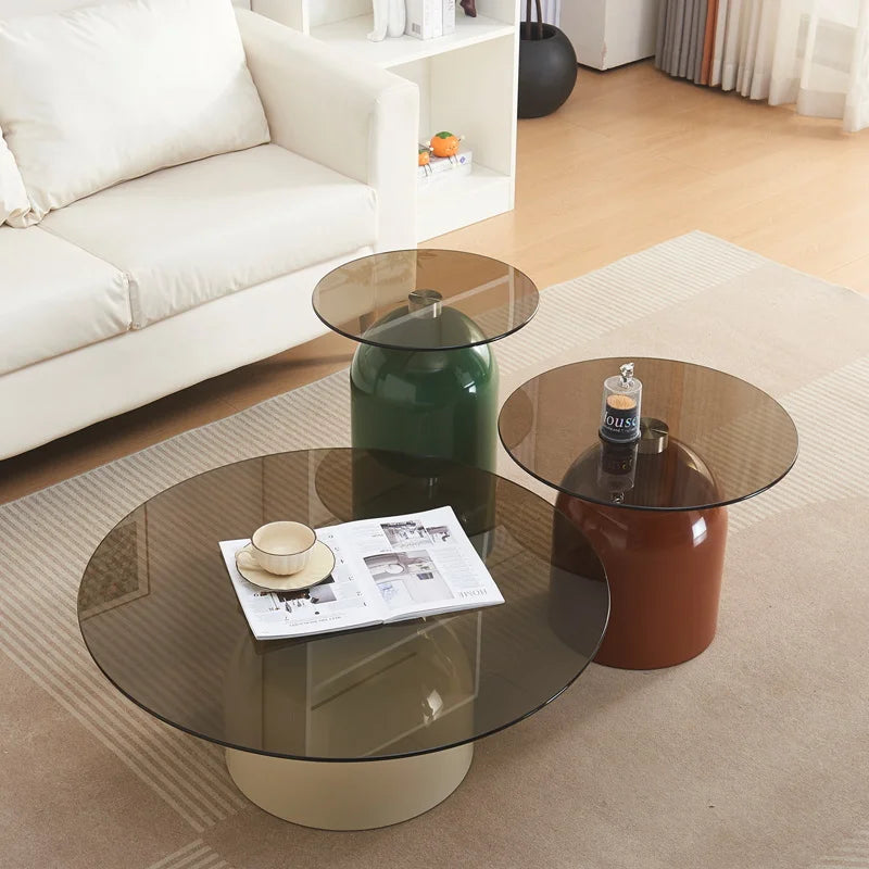 Minimalist Aesthetic Cute Side Table Space Save Unique Luxury Modern Side Table Set Of Premium Small Table Basse Home Furniture