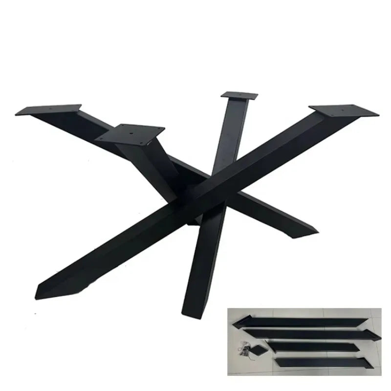 Industrial Restaurant Modern Industrial Restaurant Modern Furniture Parts Accessories Hardware Steel Legs for Heavy Table