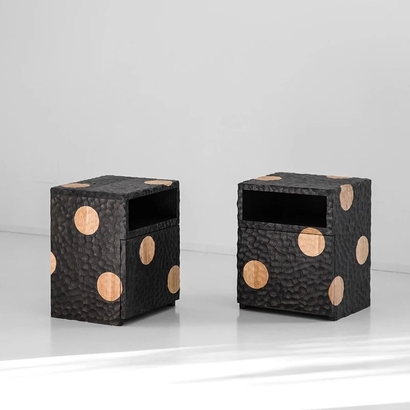 Decor Item Night Table Decorationaesthetic Storage Design Nightstand Organizer Tray Mesas De Noches Dormitorio Bedroom Furniture