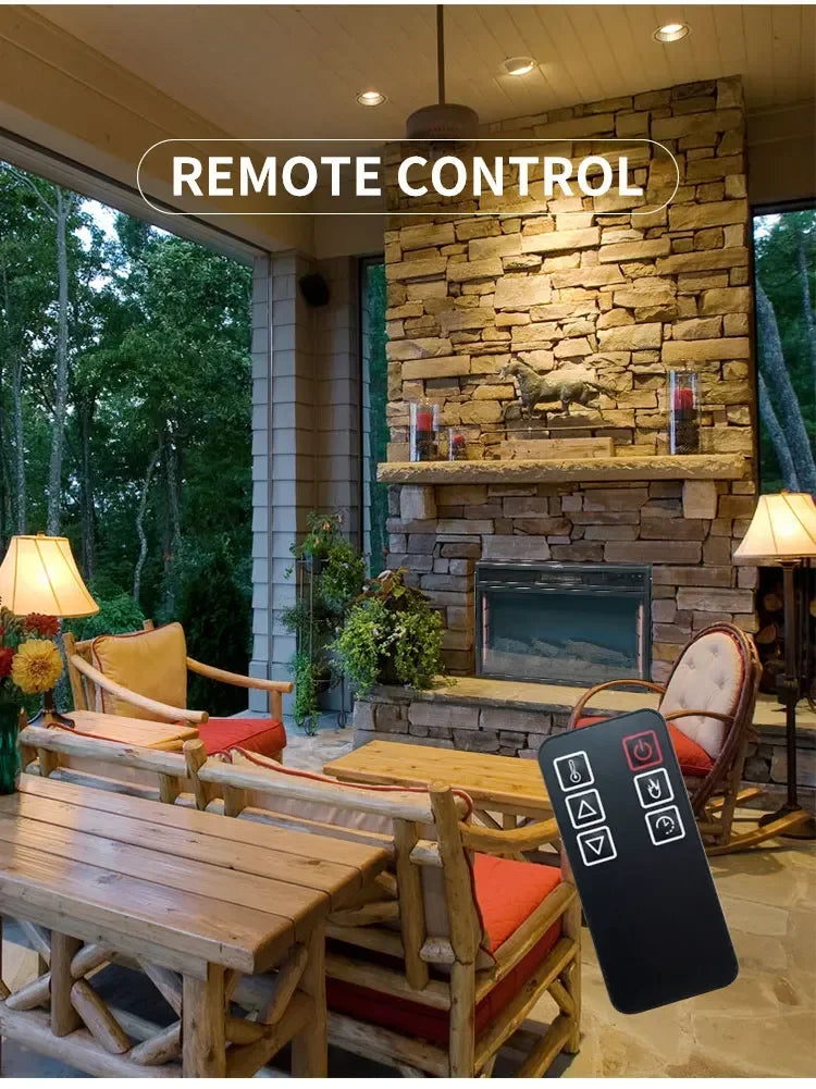 Electric FireplaceLiving Room Indoor Led Decor Decorative Artificial Smart Modern Insert Luxury Electric Fireplace Heater