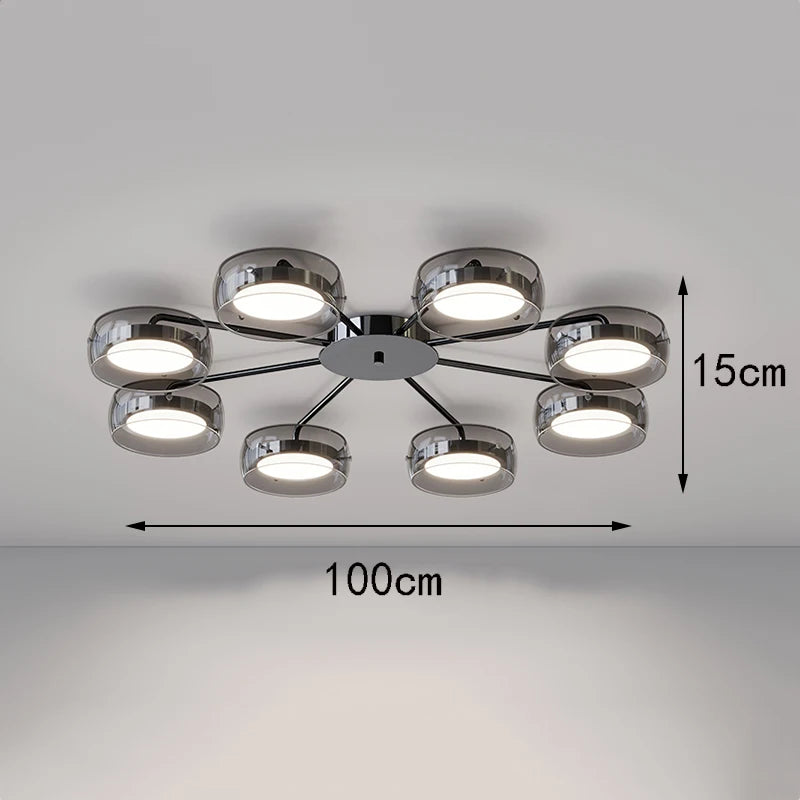 Nordic home decoration salon bedroom decor led lamp Ceiling lights for room lamps for living room indoor lighting lamparas