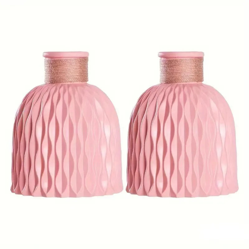 Plastic Flower Vase,Faux Ceramic Vase For Home Decoration Flower Arrangements,Home Decor,Flower Vase,Centerpiece,Table Decor