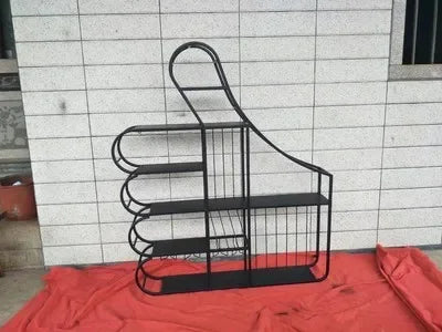 Industrial Bar Cabinet Living Room Patio Narrow Small Modern Vertical Art Nordic Wine Rack European Gabinet Corner Furniture