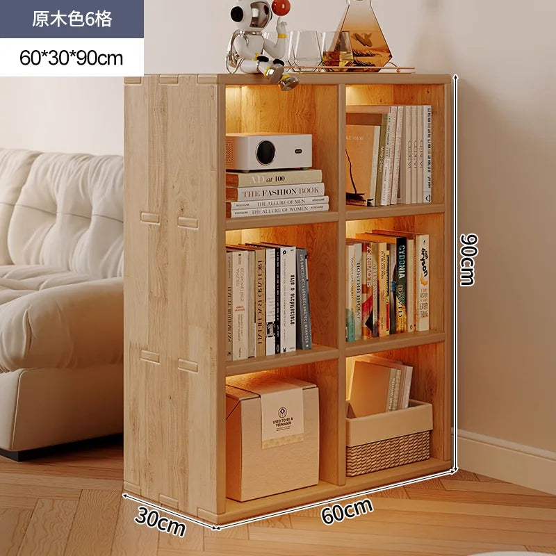 Wood Rustic Storage Cabinet Narrow Luxury Design Multifunction Display Cabinet Retro Elegant Muebles Salon Living Room Furniture