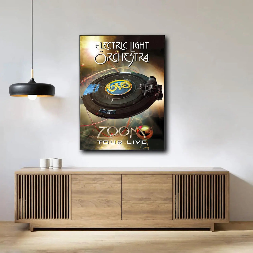 ELO Electric Light Orchestra Singer Decoration Art Poster Wall Art Personalized Gift Modern Family bedroom Decor Canvas Posters