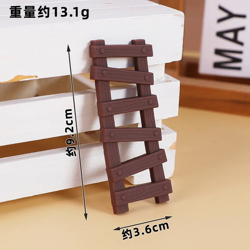 Farm Animals Cake Topper Farm Wooden House Yaks Ponies Sheep Piglets Chickens Cake Decorations Kids Birthday Party Supplies