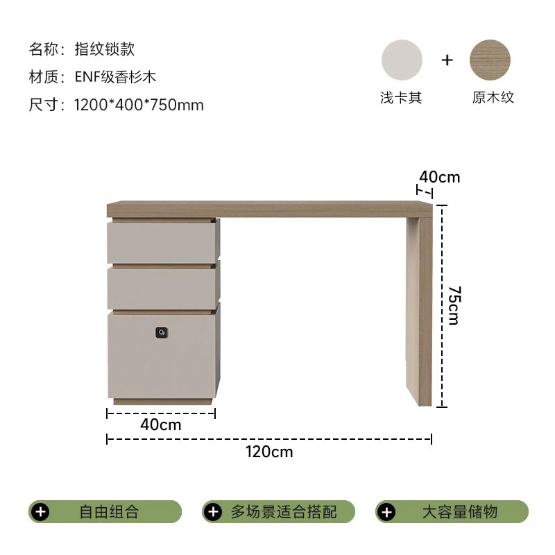Minimalist Wood Dressing Table Italian Storage Luxury Design Dressing Table Drawers Mirror Mueble Dormitorio Home Furnitures