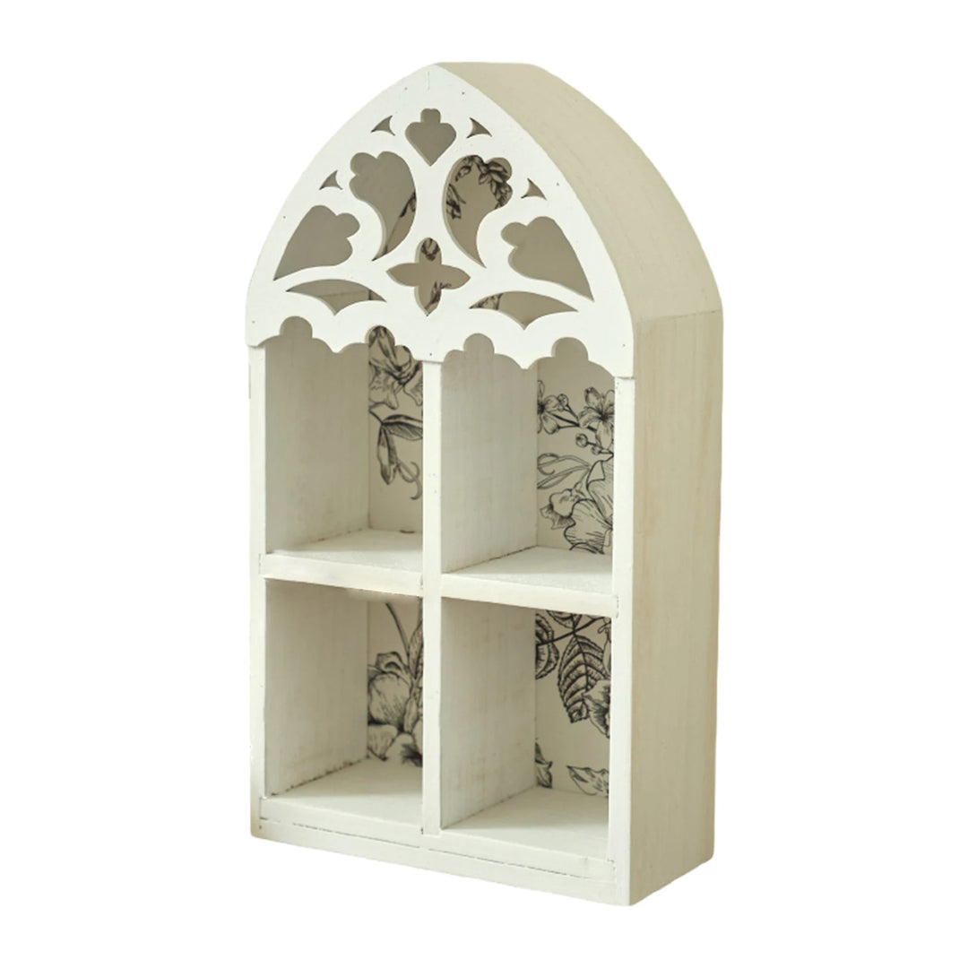 Storage Rack For Stylish And Organized Living Room Wooden Multi-layer Wall Storage Rack Display Rack