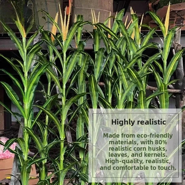 Artificial Corn Plant Plastic Fake Maize Crops Field Plants Rural Garden Decor Direct S Simulation een Plant Decorations