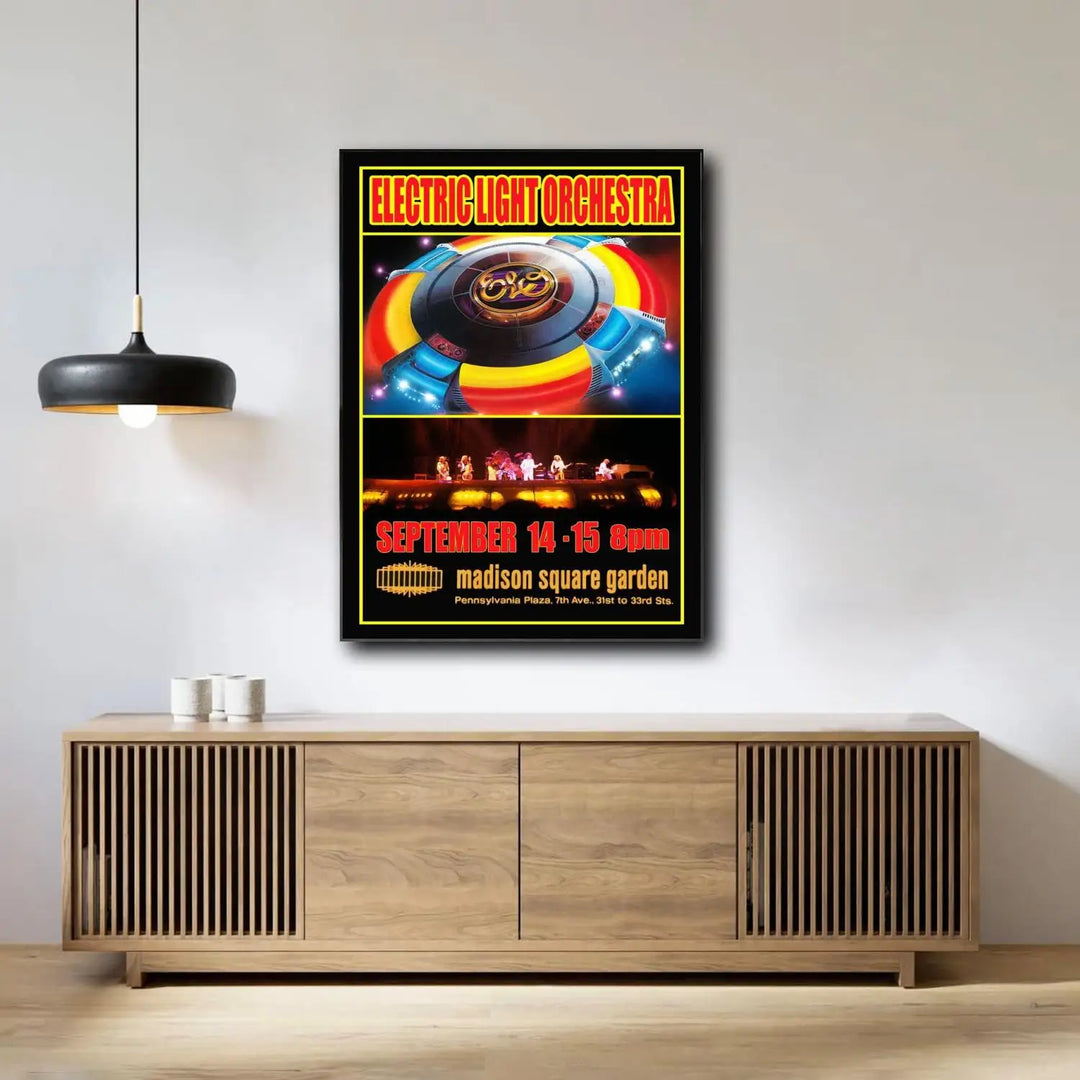 ELO Electric Light Orchestra Singer Decoration Art Poster Wall Art Personalized Gift Modern Family bedroom Decor Canvas Posters