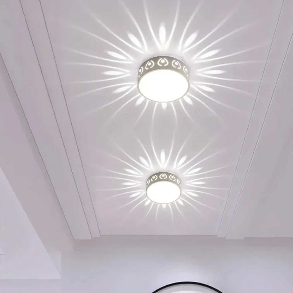 LED Ceiling Lamp Lustre Light  Indoor Lighting Energy Saving  Fixture Protect Eyes  Spotlights for Living Room