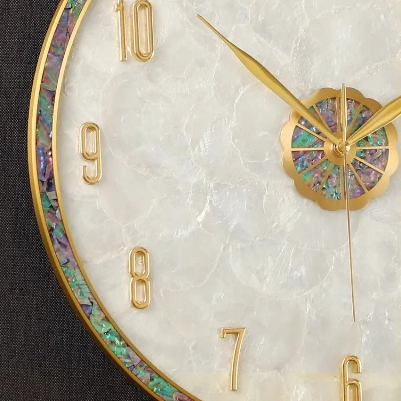 Simple Minimalist Wall Clock Classic Round Mechanical Design Wall Clock Luxury Interior Reloj Pared Decorativo Home Decoration