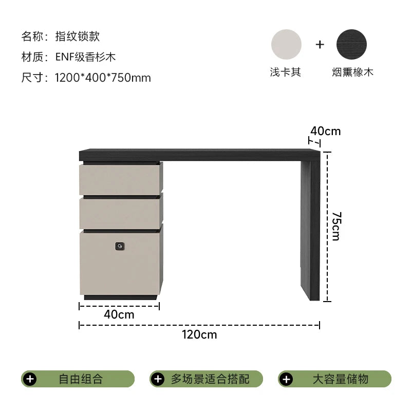 Minimalist Wood Dressing Table Italian Storage Luxury Design Dressing Table Drawers Mirror Mueble Dormitorio Home Furnitures