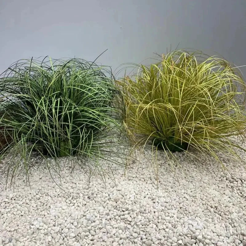 Artificial Onion Grass Green Plant Simulated Fake Plant Indoor Outdoor Grass Minimalist Hotel Decoration Wedding Scene Layout