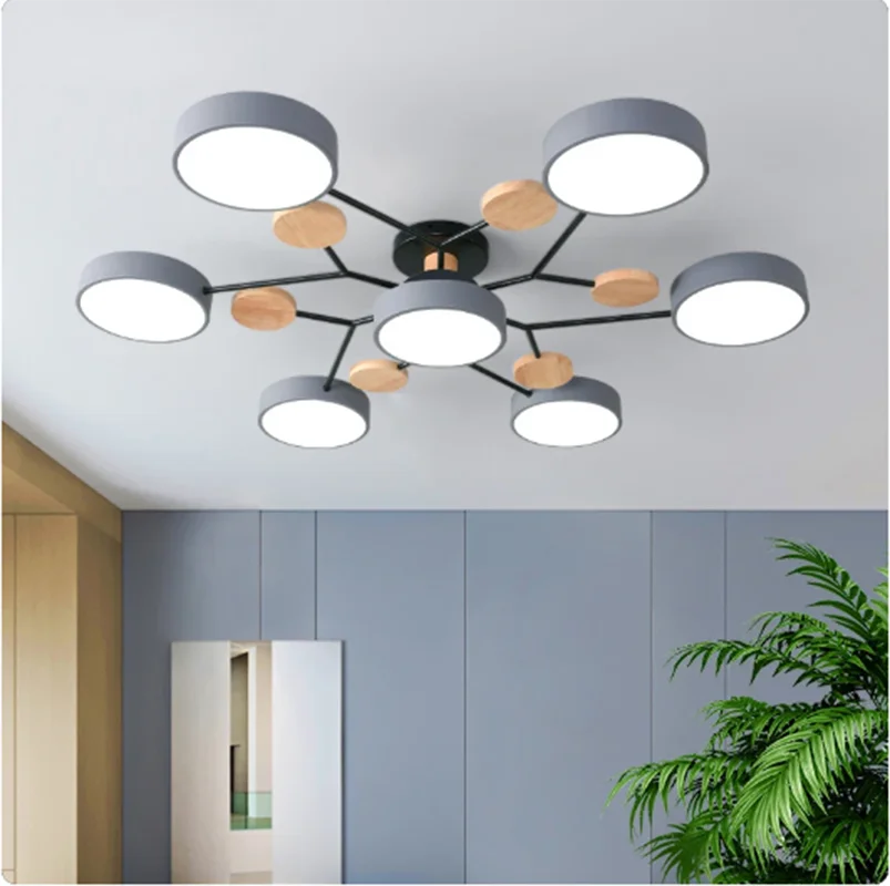 Modern LED Chandelier Lighting for Pendant Lamp Living Room Bedroom Study Home Decoration Indoor Lighting AC220V