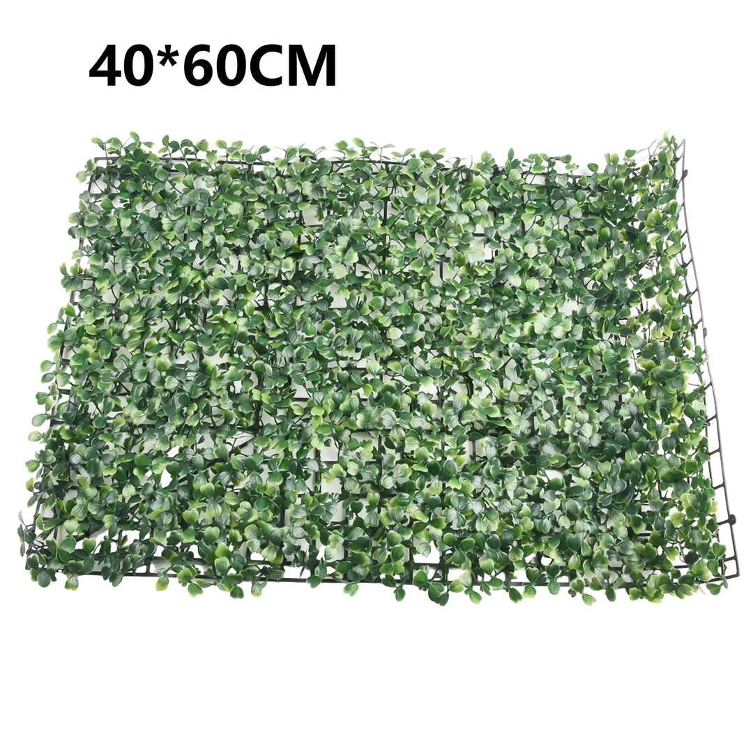Artificial Plant 40x60cm Walls Foliage Hedge Grass Mat Greenery Panels Fence Home Oenament Fake Plants