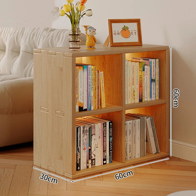 Wood Rustic Storage Cabinet Narrow Luxury Design Multifunction Display Cabinet Retro Elegant Muebles Salon Living Room Furniture