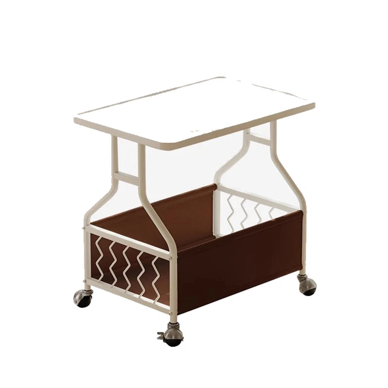Modern Mobile Side Table Beauty Trendy Exquisite Glamour Coffee Table Luxury Elegant Mesa De Centro Sala Living Room Furniture