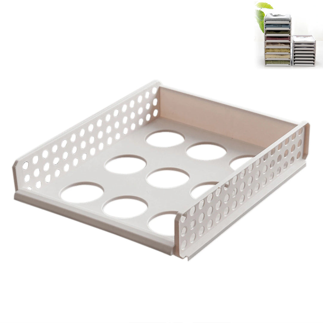 Wardrobe Drawer Storage Box Layered Partition Saves Space Durable And Stackable Design Is Ideal For Closets And Bedrooms