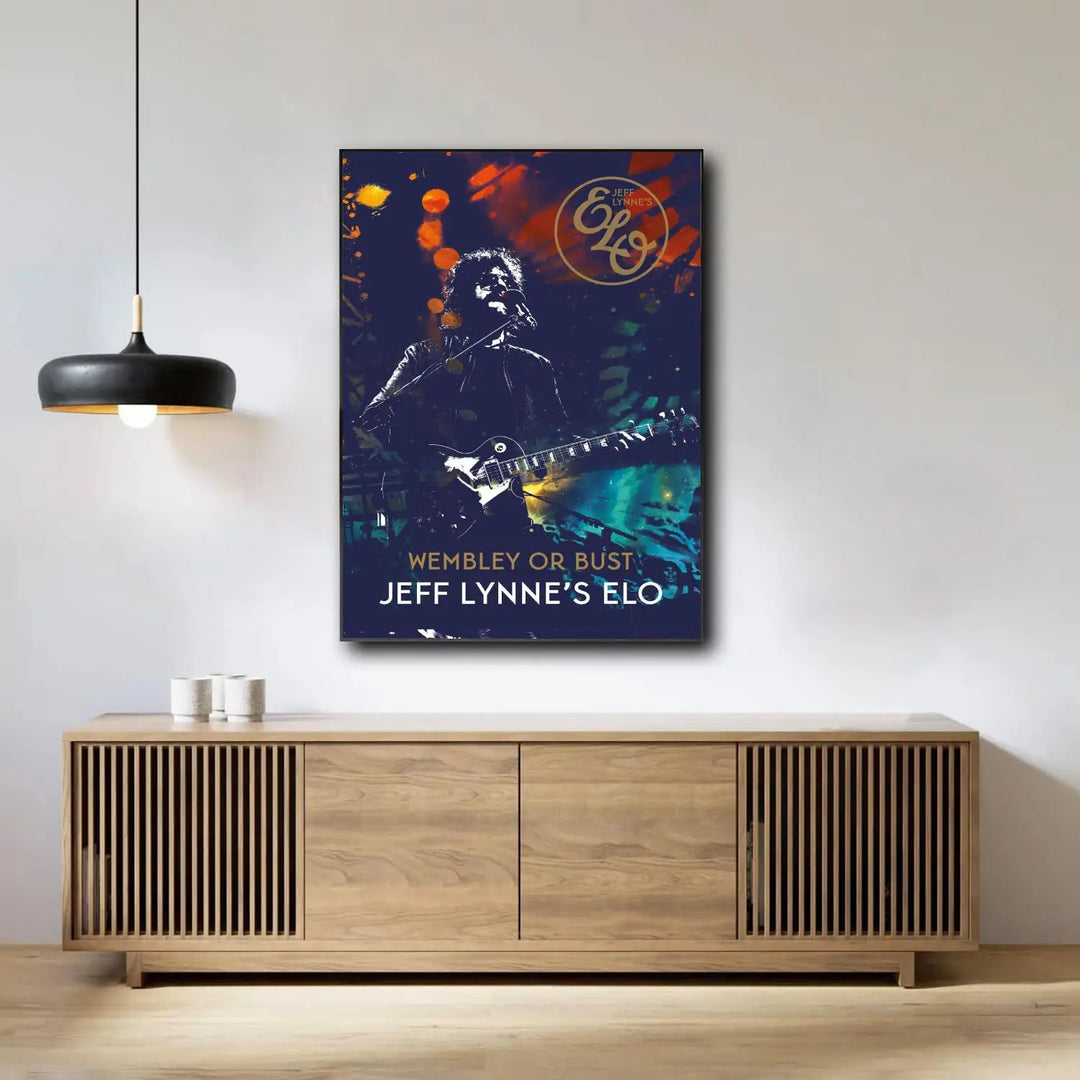 ELO Electric Light Orchestra Singer Decoration Art Poster Wall Art Personalized Gift Modern Family bedroom Decor Canvas Posters