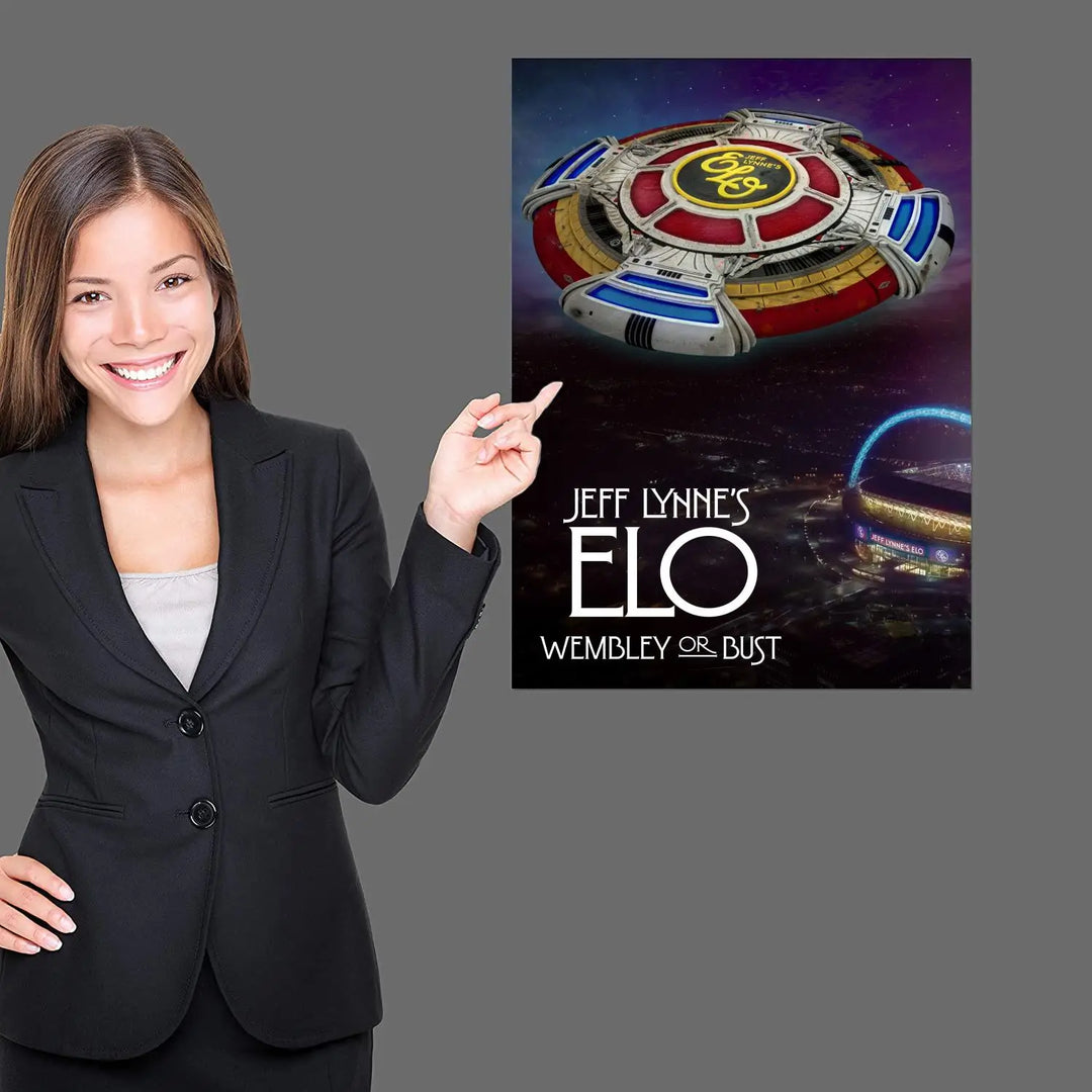 ELO Electric Light Orchestra Singer Decoration Art Poster Wall Art Personalized Gift Modern Family bedroom Decor Canvas Posters