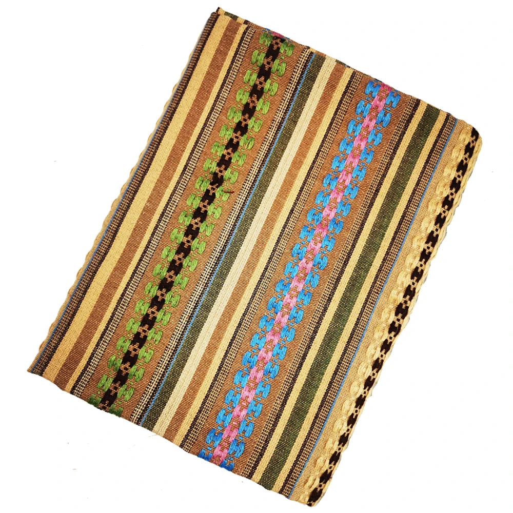 Teramila Ethnic Cotton Linen Fabric 0.5-2Yards Hotel Bar Tablecloth Pillow Sofa Cover Patchwork Curtain Decorative Textile