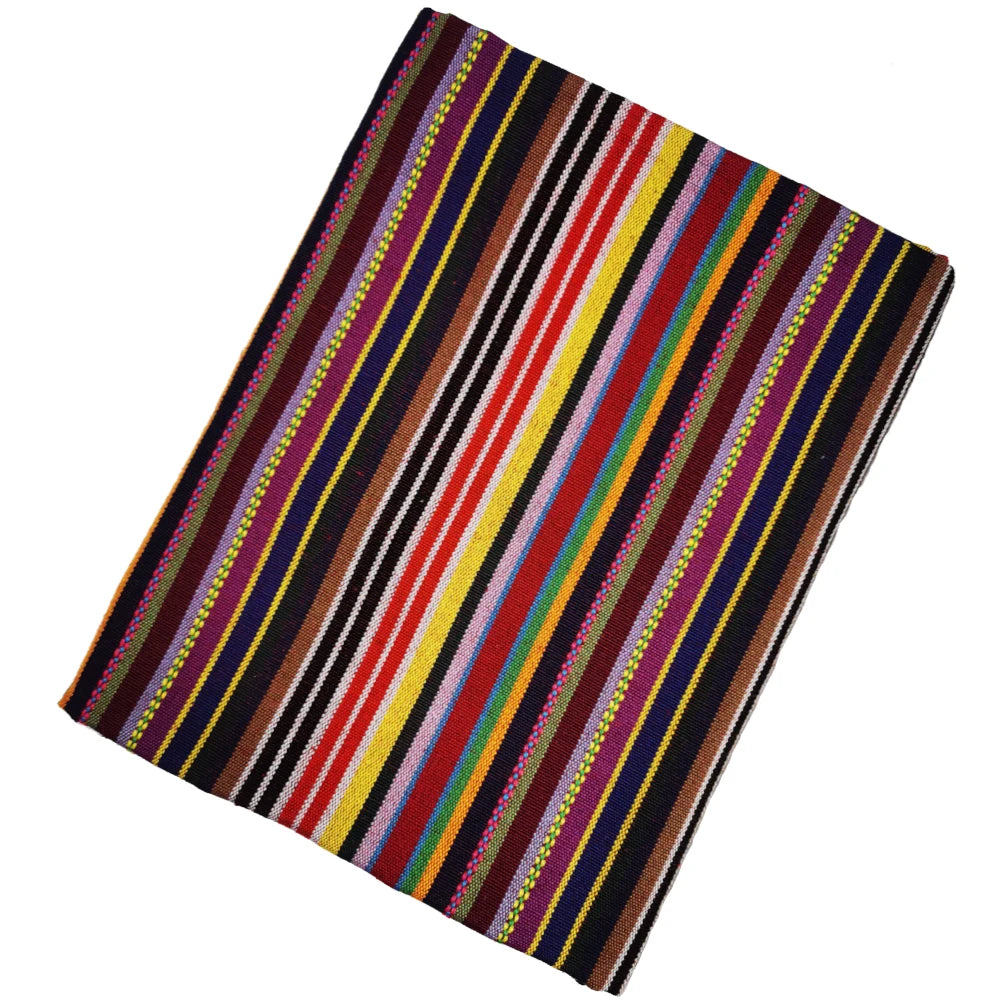 Teramila Ethnic Cotton Linen Fabric 0.5-2Yards Hotel Bar Tablecloth Pillow Sofa Cover Patchwork Curtain Decorative Textile