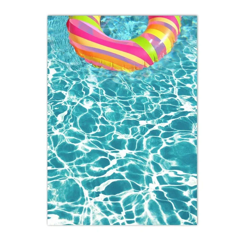 Coastal Seascape Canvas Painting Wall Art Picture Beach Blue Ocean Wave Sea Water Surf Posters And Prints Living Room Home Decor