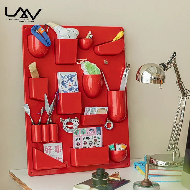 Home Living room Kitchen Decor Plastic Wall Mount Storage Rack wall mounted storage shelf rack for bedroom decoration