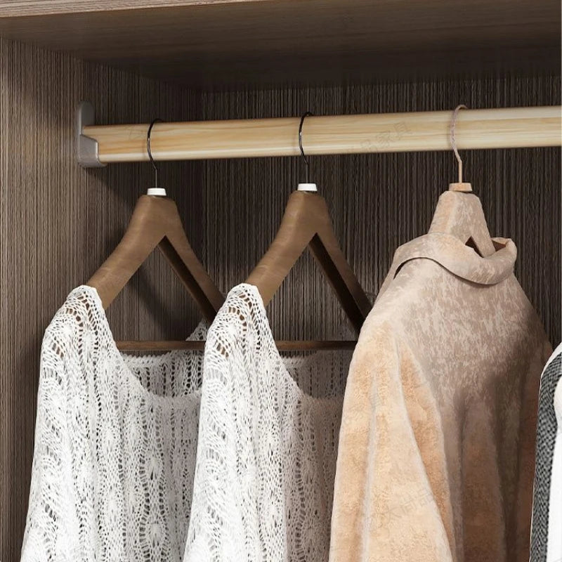 Storage Bedroom Wardrobe Wooden Hanging Organization Design Wardrobe Luxury Modern Ropero Armable De Ropa house Accessories