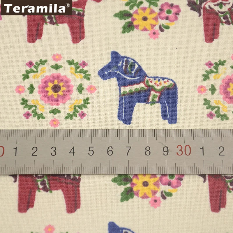 Map of the Word Canvas Linen Fabric TERAMILA Home Textile Tela Metro Sewing Material Tissu Tablecloth Pillow Curtain Cushion