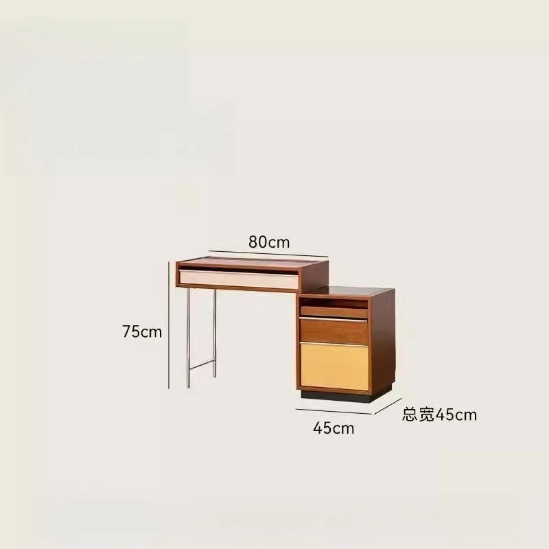 Industrial Women Dressing Table Bedroom Wooden Modern Drawers Dressing Table Makeup Storage Tocador De Maquillaje Furnitures