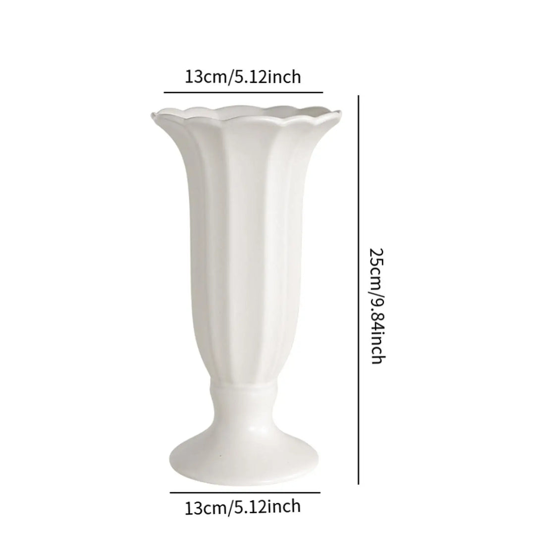 Flower Vase Floral Arrangement Minimalist Aesthetic Modern Container Centerpiece