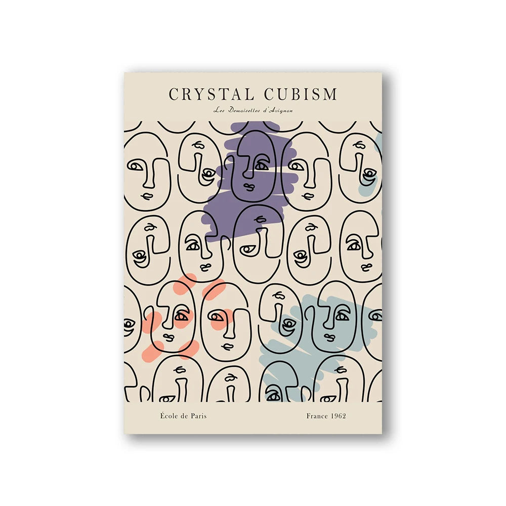 Modern Abstract Architecture Wall Art Poster Prints Bauhaus Nordic Aesthetics Canvas Painting Picture for Living Room Home Decor