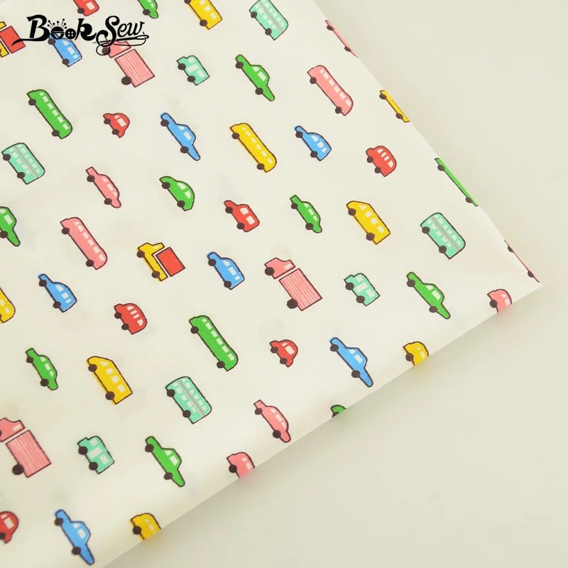 Textile Sewing Cloth Fabrics Pink Printed Cake Ice-Cream Designs Cotton Fabric Quilting Tela Bedding Scrapbooking Decoration