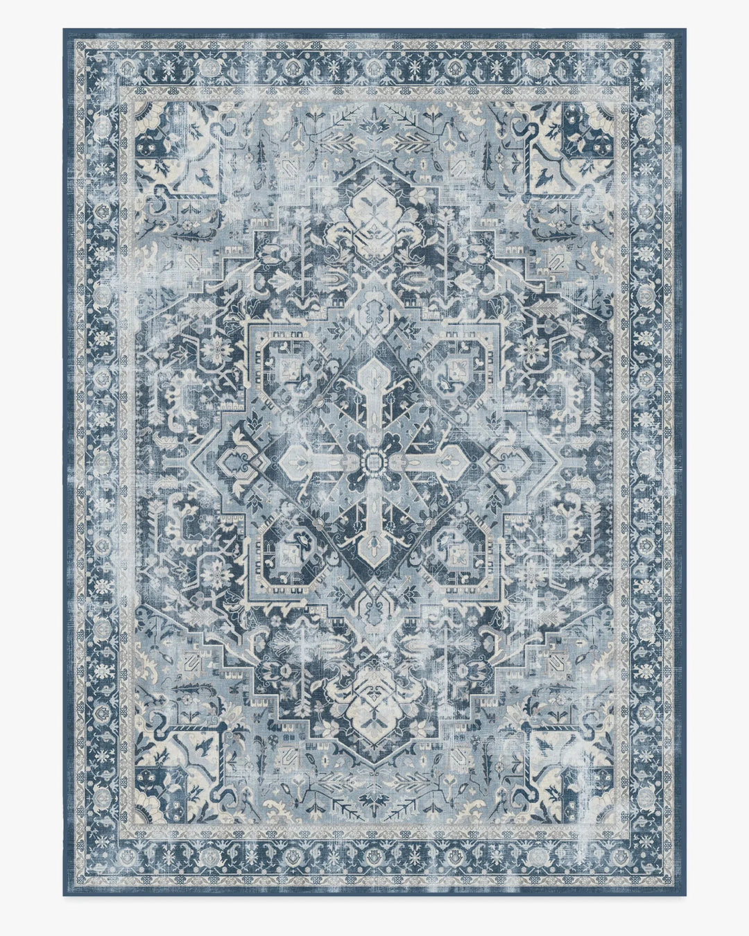 Traditional Persian washable rug vintage Turkish geometric pattern living room bedroom carpet bathroom hallway washable rug