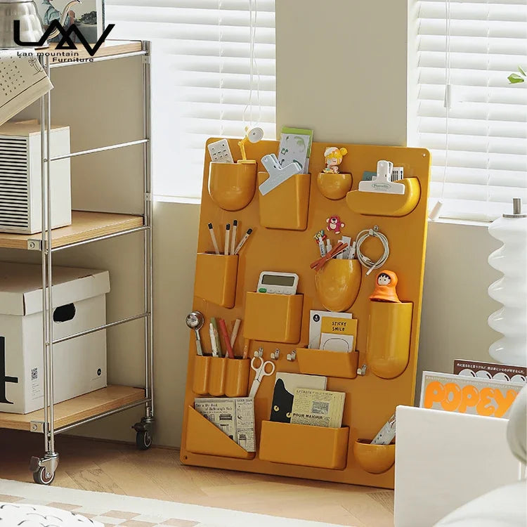 Home Living room Kitchen Decor Plastic Wall Mount Storage Rack wall mounted storage shelf rack for bedroom decoration