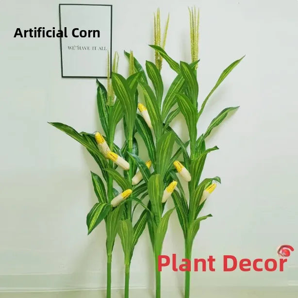 Artificial Corn Plant Plastic Fake Maize Crops Field Plants Rural Garden Decor Direct S Simulation een Plant Decorations