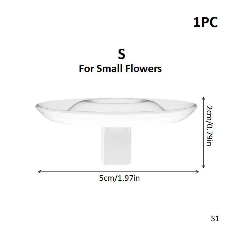 Artistic Floating Flower Vase Hydroponic Fresh Flower Holder Vessel Floral Arrangement Home Decor Plant Display